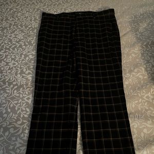 H&M skinny plaid pants